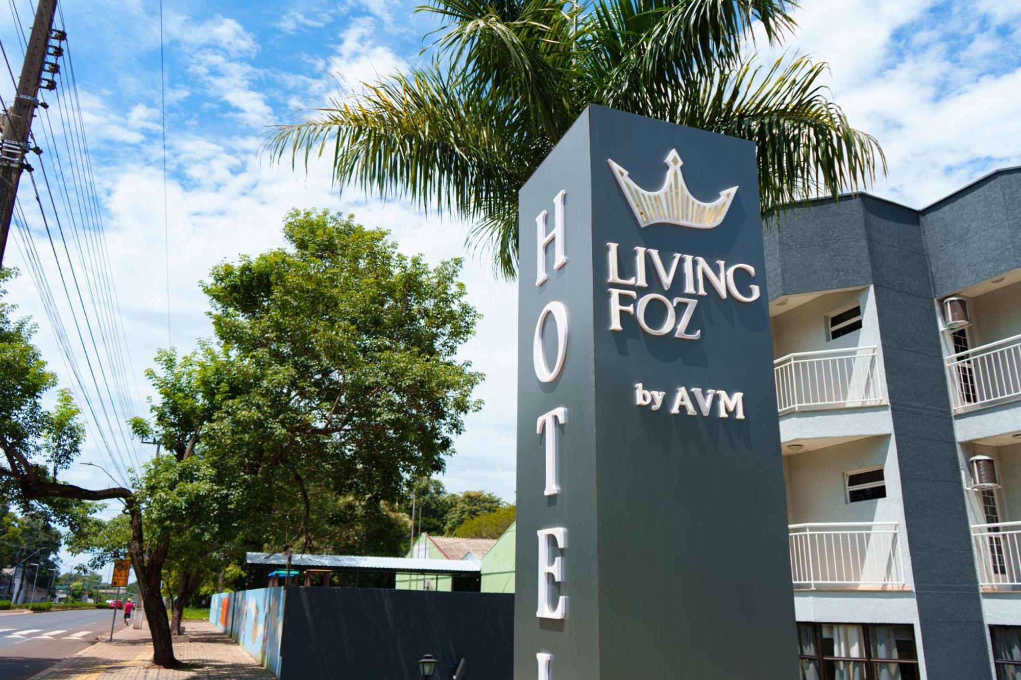 Hotel Living Foz By Avm Фос-ду-Игуасу Экстерьер фото